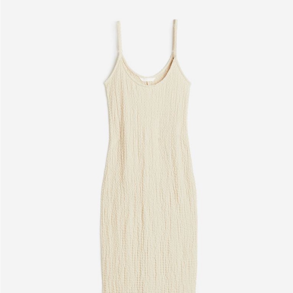 H&M Jersey crinkle dress